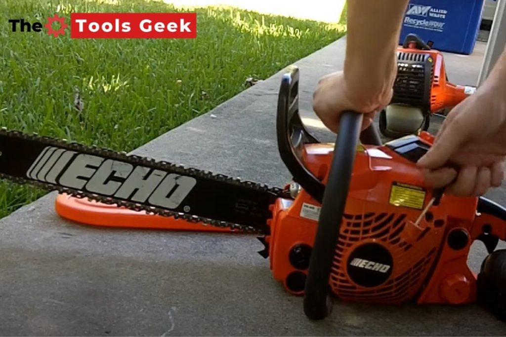 How To Start A Echo CS 400 Chainsaw