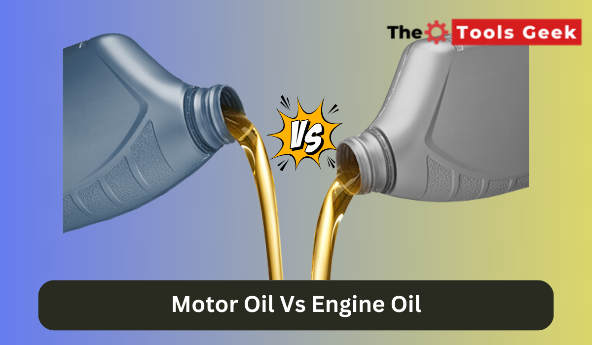 Motor Oil Vs Engine Oil