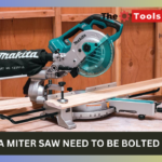 does a miter saw need to be bolted down